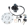 Ensemble de serrure de couvercle de bouchon de gaz de carburant de commutateur dallumage avec 2 clés pour Honda CBR