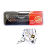 Ensemble de serrurier de poche 6 en 1 avec outil de cadenas transparent