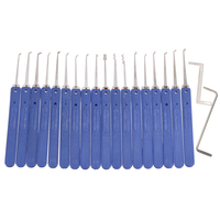 Ensemble de sélection de verrouillage en acier inoxydable de 18 po en 1 Outils de serrurerie Openbert de porte rapide
