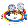 Ensemble de testeur de tubulure de diagnostic A / C à manomètre double Ensemble de charge HVAC R12 R22 R502