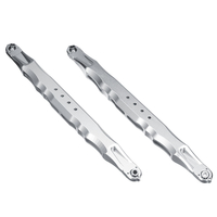 Ensemble de tringlerie de tiges de bras oscillants arrière en aluminium CNC 2 pièces pour Traxxas Unlimited Desert Racer