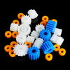 Ensemble dengrenage de moteur de ver en plastique daxe 26pcs et manches 2mm 2.3mm 3mm 3.17mm 4mm
