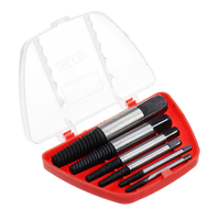 Ensemble dextracteurs de vis endommagés 6pcs Kit de retrait de boulon de vis décrou cassé facile