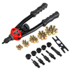 Ensemble doutils à rivets automatiques faciles de première qualité Ensemble doutils à écrous à rivets manuels