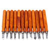 Ensemble doutils de ciseau à bois pour le travail du bois Gouges professionnelles
