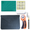 Ensemble doutils de couture de vêtements Kit de coupe à la main KniIfe Set Rotary Cutter Patchwork Cloth
