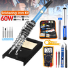 Ensemble doutils de soudage multimètre pour fer à souder à température réglable électrique 60W