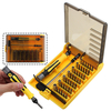 Ensemble doutils de tournevis multifonction portable 45 en 1 pour montre réparation dordinateur portable de té