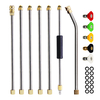 Ensemble doutils dextension de buse de pulvérisation de nettoyeur haute pression pour laveuse de voiture