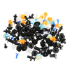 Ensemble de fixation en plastique de 100 pièces - Ensemble de fixation commun pour Toyota / Lexus