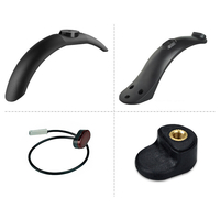 Ensemble de garde-boue de roue de Scooter BIKIGHT pour M365/Pro Scooter électrique garde-boue avant arrière garde-boue a