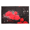 Ensemble de literie de luxe 3D coton rose ensembles de literie drap de lit housse de couette taie doreiller housse