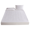 Ensemble de literie hypoallergénique pour surmatelas Jacquard en bambou imperméable