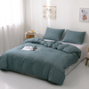 Ensemble de literie à motif à carreaux,  housse de couette,  taie doreiller,  ensemble de couette de lit pour adultes