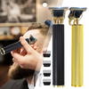 Ensemble de rasoir électrique pour hommes,  charge USB à faible bruit,  ensemble de coupe-cheveux étanche avec peigne à 4