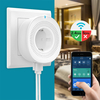 Enterbon Smart Socket 2.4 GHz Wifi APP télécommande 2 * sortie USB prise intelligente fonctionne avec Alexa Google Home