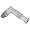 Entretoise de prolongateur de capteur doxygène O2,  angle de 90 degrés,  extension de bonde O2 M18 x 1, 5