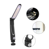 Enusic ™ Lampe de travail pliable rechargeable COB Lampe dinspection de la gradation de la flamme à la main à varia