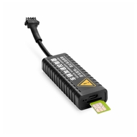 Enusic ™ Micro GPS / BDS / LBS Localisateur de tracker Vélo électrique Alarme antivol de voiture de moto pour GT23