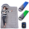 Enveloppe Sac de couchage imperméable Camping en plein air Voyager Sac de couchage Hiver Coton Chaud Sac de couchage pou