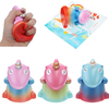 Eric Squishy Dragon Licorne Pet Dinosaur Egg Lente Rising Sans coquille doeuf Emballage dorigine