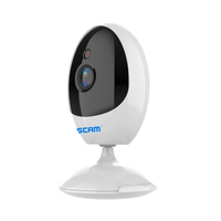 ESCAM QF006 Caméra IP WiFi 3MP Détection humaine intelligente Suivi de mouvement Vision nocturne Application PTZ Alarme