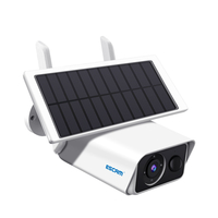ESCAM QF180 3MP sans fil PIR Détection de mouvement Version nocturne Stockage en nuage Audio bidirectionnel Solaire Batt