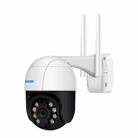 ESCAM QF218 1080P Pan / Tilt AI Détection humano de Stockage en nuage Caméra IP WiFi étanche avec caméra audio bidirecti