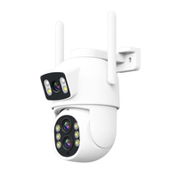 ESCAM QF500 10X Dual Lens 5MP+5MP WiFi IP Camera Night Vision Pan/Tilt Humanoid Detection Waterproof Two Way Audio Cloud