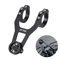 ESLNF Bicycle Computer Holder Stainless Steel Outdoor Sports Camera Base Stopwatch Extension Stand for MTB