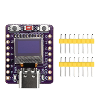 ESP32-C3 WiFi bluetooth-compatible Development Board With 0.42 Inch OLED White Light Module Ceramic Antenna Type-C ESP32