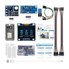 ESP8266 Weather Station Kit OLED Display Weather Station Atmosphetic Pressure Light Sensor Breadboards Electronics Compo