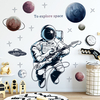 Espace Thème Astronaute Sticker Mural Dortoir Salon Mur Décor Auto-Adhésif Chambre 3d Enfants Chambre Décoration Décor À