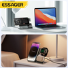 ESSAGER 3 in 1 PD15W High Power Magnetic Desktop Wireless Charger for iPhone 15 14 13 12 Pro/Max/Plus for Apple Watch 9/