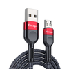 Essgaer 1m / 2m 2.4A Câble de données de charge rapide Micro USB pour Samsung Huawei OPPO VIVO3.99