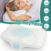 ESSORT Cervical Mémoire Oreiller Mousse Contour Oreiller Cou Douleurs Ergonomique Respirant Dormir Réglable