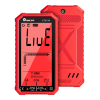ET8134 4, 7 pouces Grand écran LCD Multimètre numérique intelligent True RMS Automatique + Mesure manuelle Résistance Dio