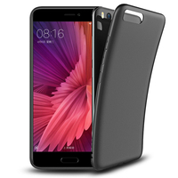 Etui de protection arrière en TPU ultra mince mat Soft pour Xiaomi Mi6 Mi 6