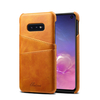 Etui de protection en cuir de vachette de qualité supérieure pour Samsung Galaxy S10e 5.8 pouces