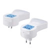 EU / US AC100-240V 5W Light Sense LED Prise de veilleuse Creative USB Prise de charge