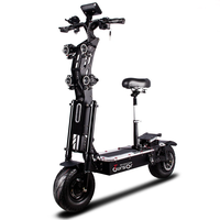 [EU DIRECT] TOURSOR X13 Electric Scooter 72V 40Ah 21700 Battery 4000W *2 Dual Motors 13inch Road Tires 60-120KM Mileage