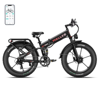 [EU Direct] WALLKE X3 MAX Electric Bike 48V 22AH SamsungBattery Cell 750W*2 Dual Motor 26*4.0inch Tires 100-164KM Max Mi