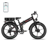 [EU Direct] WALLKE X3 PRO MAX Electric Bike 48V 22AH*2 Dual Batteries SamsungCell 750W*2 Dual Motors 26*4.0inch Tires 16