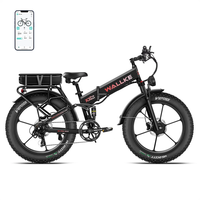 [EU Direct] WALLKE X3 PRO MAX Electric Bike 48V 22AH*2 Dual Batteries SamsungCell 750W*2 Dual Motors 26*4.0inch Tires 16