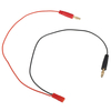 EUHOBBY 25cm 22AWG 4.0mm mâle Banana Plug à JST câble de charge en Silicone à prise mâle pour chargeur Batterie