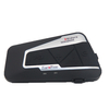 EuroFone T9S-V3 1600m Casque Imperméable BT Intercom 3 Personnes Moto Interphone