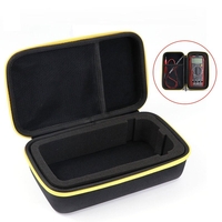 EVA noir dur étui de rangement stockage étanche antichoc sac de transport avec poche en filet pour protéger F117C / F17B