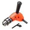 Extension de courbure à angle droit 1-10mm Adaptateur de forage pour accessoire dextension de tige ronde à 90 degré