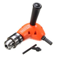 Extension de courbure à angle droit 1-10mm Adaptateur de forage pour accessoire dextension de tige ronde à 90 degré