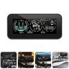 F3 HUD 0-5BAR TPMS Monitor Surveillance de la pression des pneus GPS MX10 Instrument descorte Gradienter étanche po